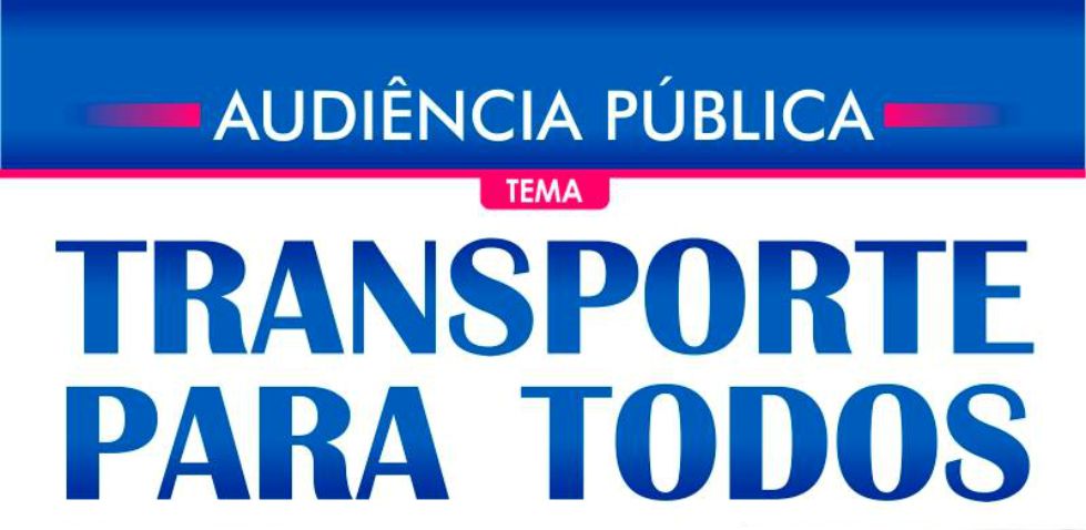 Audiência Pública irá debater a qualidade do transporte público