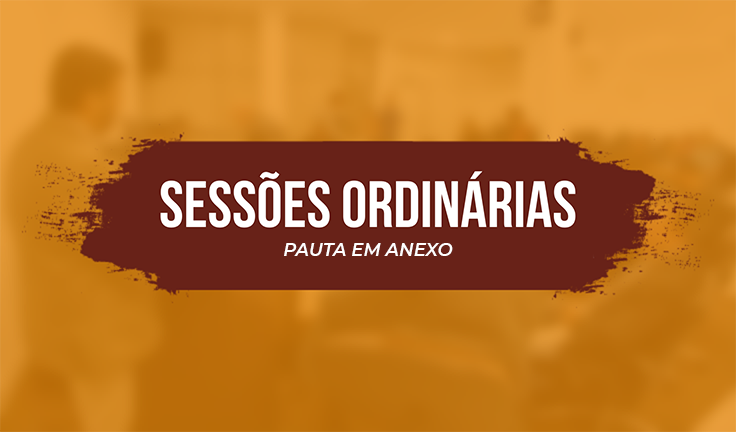 157ª SESSÃO ORDINÁRIA ACONTECE NESTA QUARTA-FEIRA