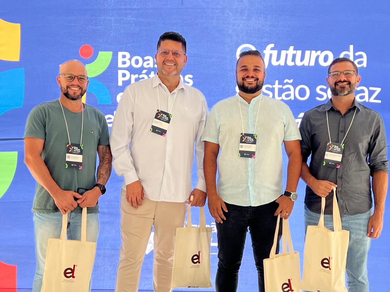 Servidores da Câmara de Viana participam do Seminário Boas Práticas em Ação em Domingos Martins