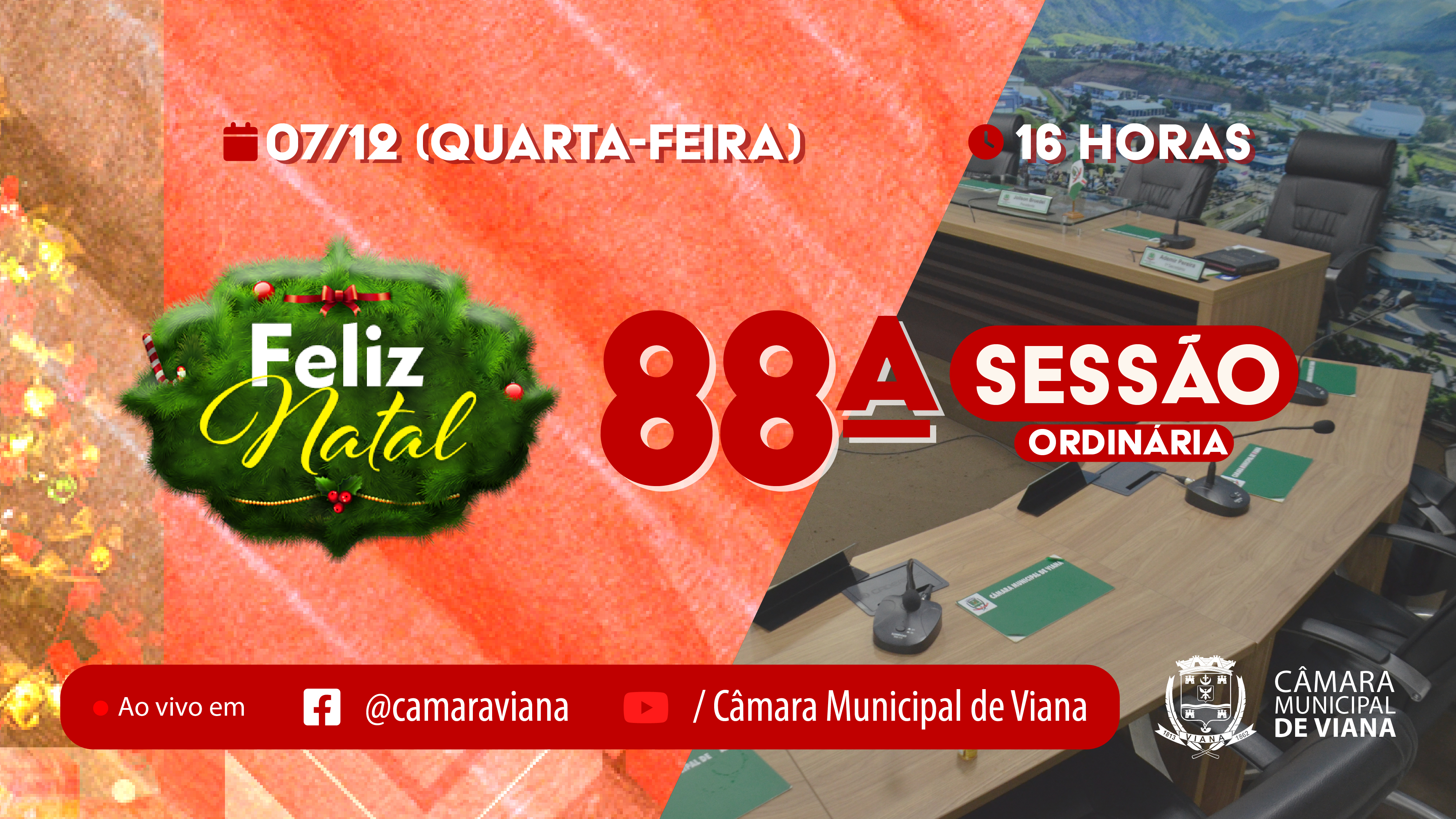 PAUTA DA OCTOGÉSIMA OITAVA (88ª) SESSÃO ORDINÁRIA SEGUNDA SESSÃO LEGISLATIVA -07/12/2022 LEGISLATURA 2021/2024 