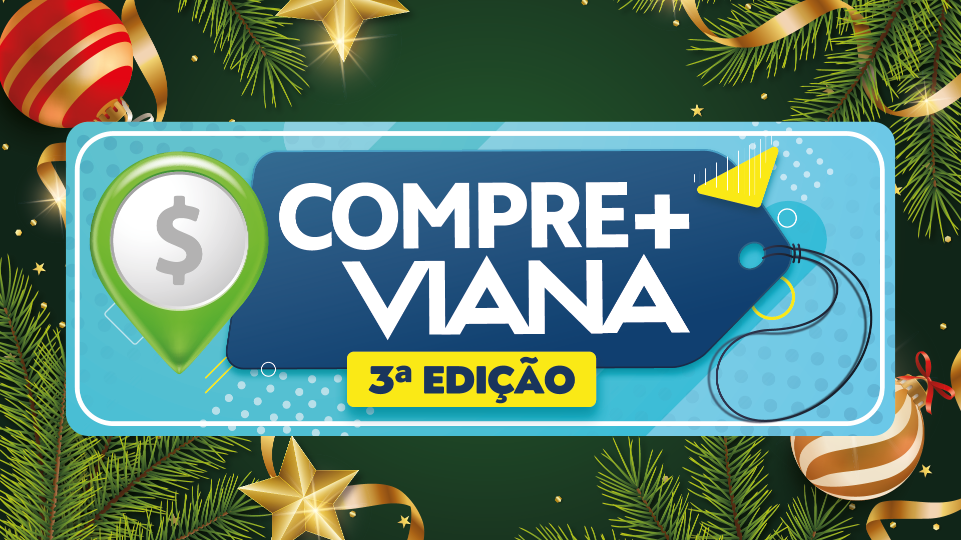 Compre+Viana retorna para a 3ª edição e promete movimentar o comércio de Viana neste fim de ano