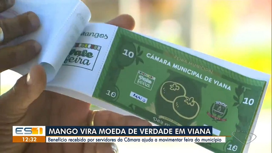 TV Gazeta: Mango vira moeda de verdade em Viana