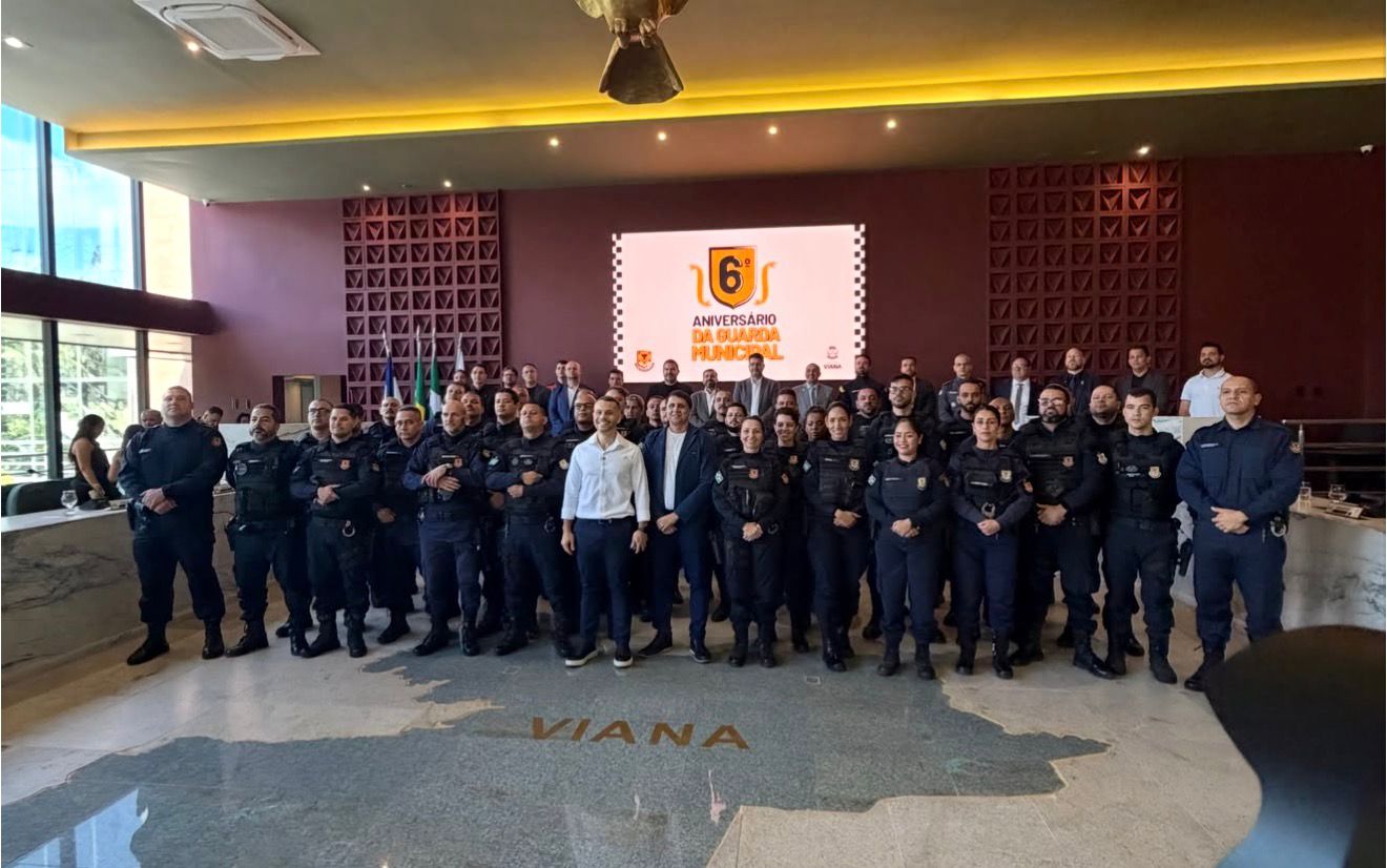 Viana celebra os 6 anos da Guarda Municipal e Câmara reforça compromisso com a valorização da segurança pública